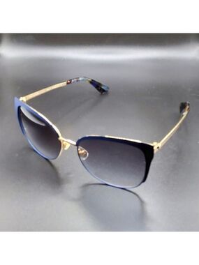 KATE SPADE WOMEN'S GENICE/S SUNGLASSES 57MM MATTE BLUE
